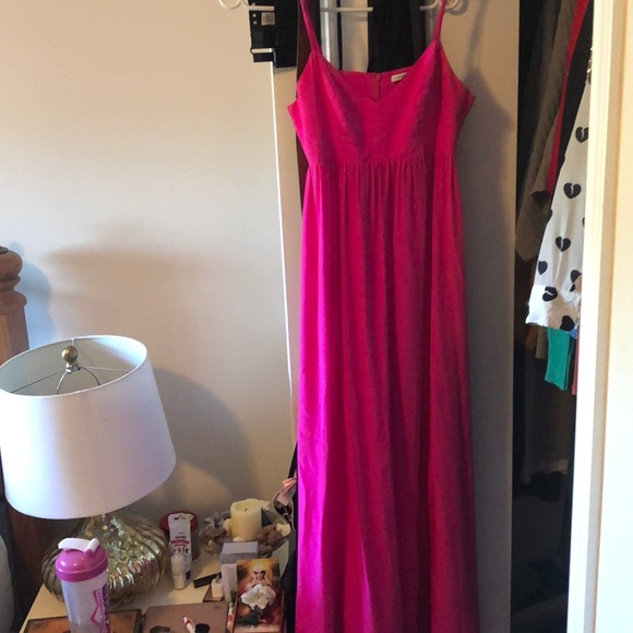 Hot pink maxi dress - Picture 2 of 3